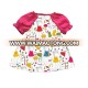 Baby girls dress tulle bubble sleeve design kids clothes wholesale kids clothes