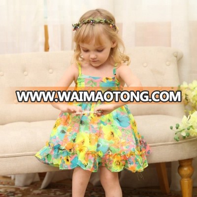 SUMMER FLOWER DRESSES FOR GIRL OF 5 YEARS OLD,BABY FROCK DESIGN PICTURES FASHION GIRL DRESS